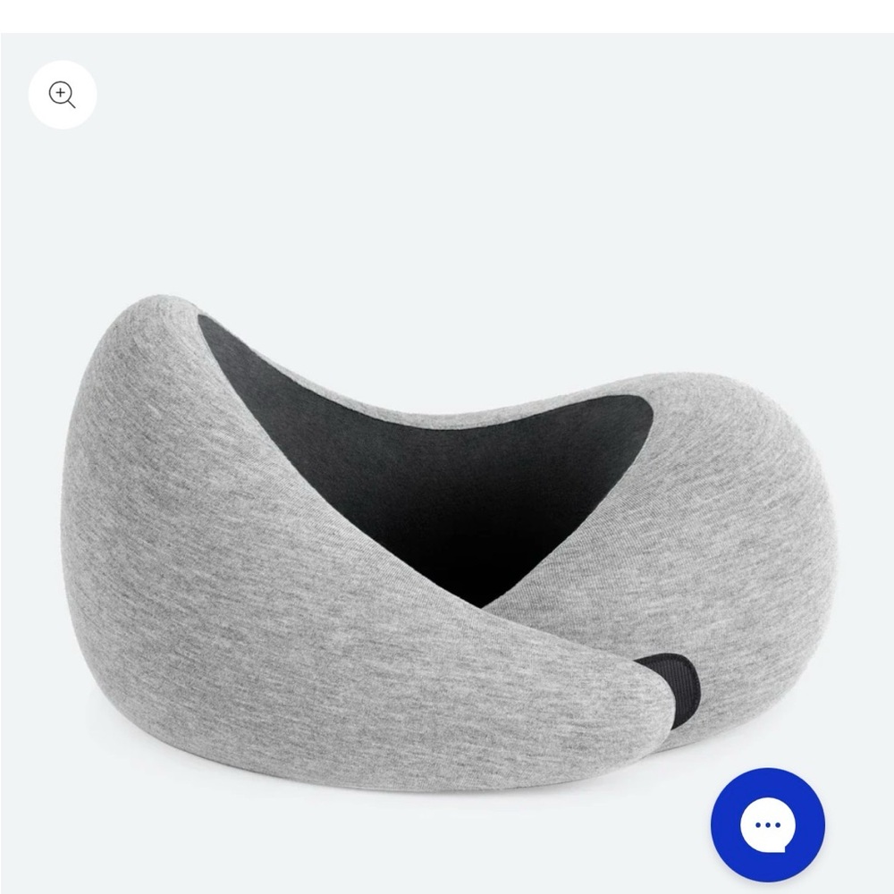 Oatrichpillow Go Neck Pillow Midnight Gray
